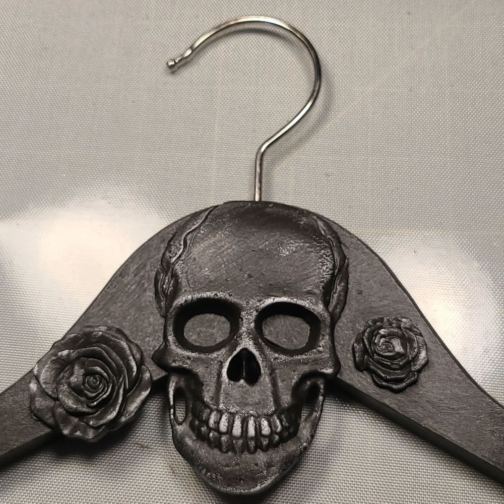 MOTORCYCLE JACKET or VEST PIRATE COAT HANGER